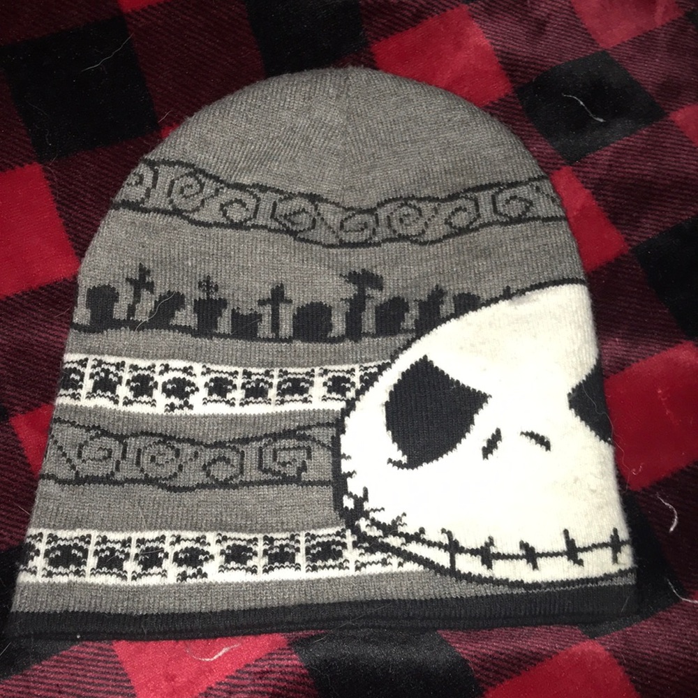 jack skellington beanie - tnbc